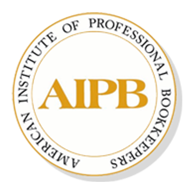 American Institute of Professional Bookkeepers member and Certified Bookkeeper seal