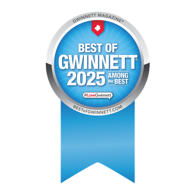 Best of Gwinnett 2025 award badge
