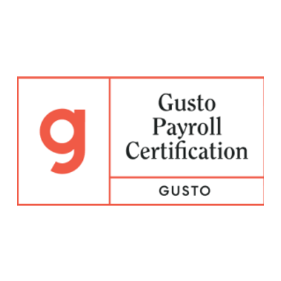 Gusto Payroll Certification badge